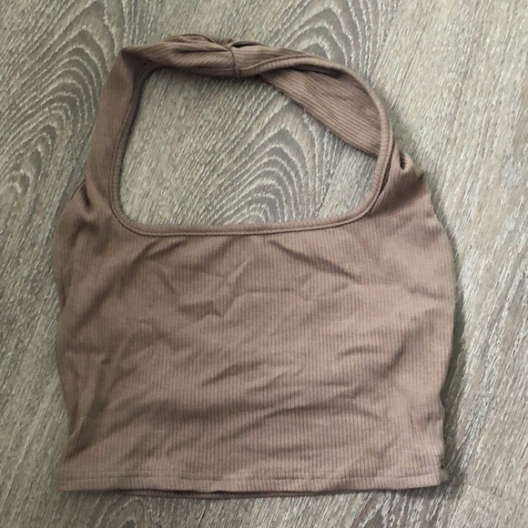 Brown halter top - Picture 2 of 2